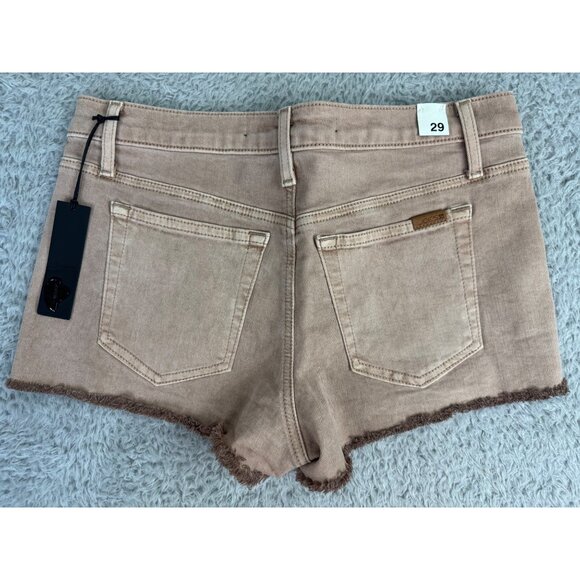 Joes Womens Blush Denim Cutoff Short Shorts Size 29 Frayed Hem - Picture 2 of 11